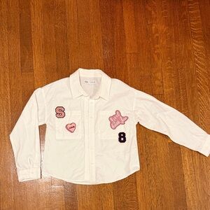Zara Kids White Shirt